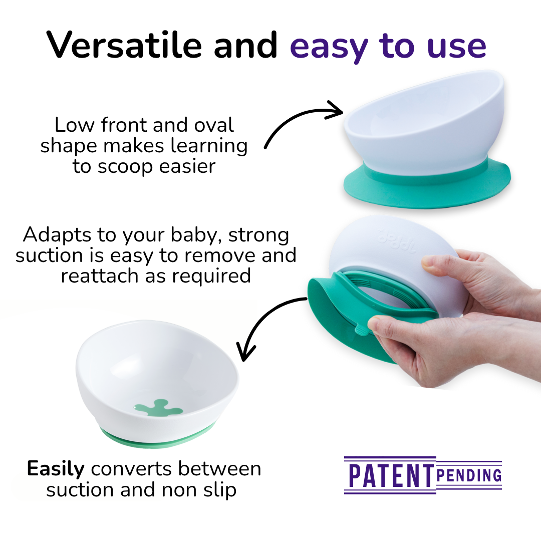 doddl plate & 2-in-1 suction bowl bundle