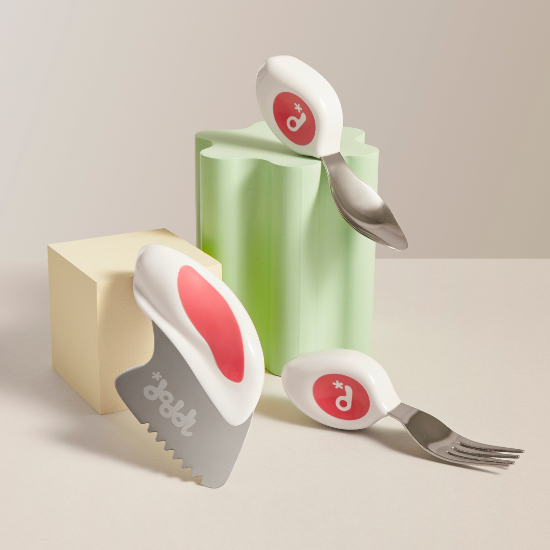 doddl toddler spoon, fork & knife cutlery set