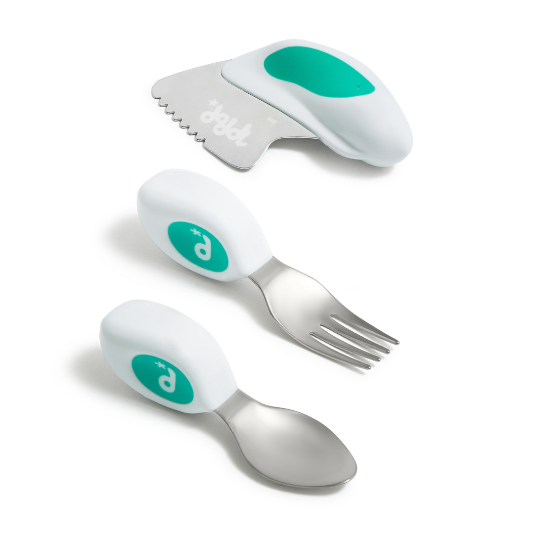 doddl toddler spoon, fork & knife cutlery set