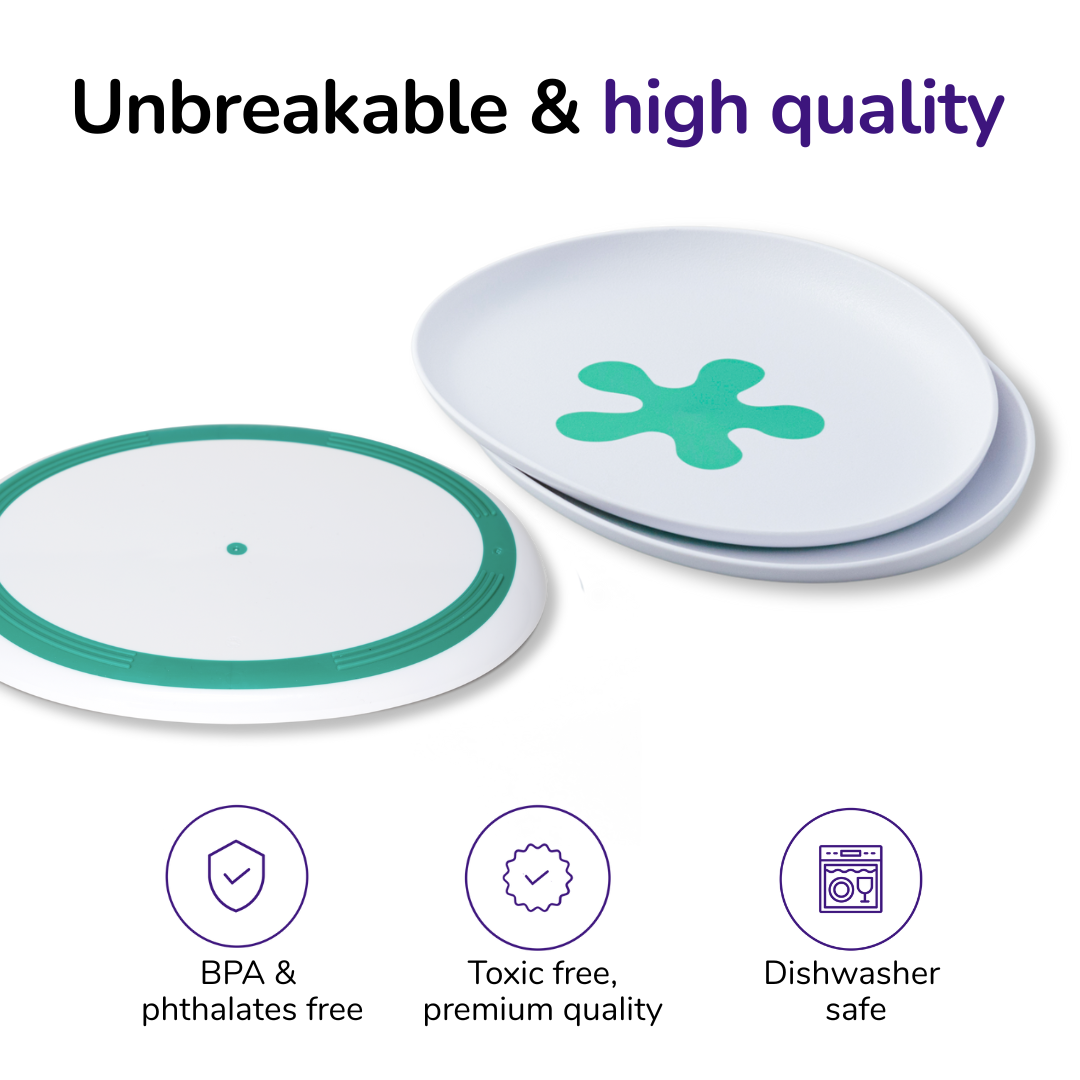 doddl non-slip plate 3 pack