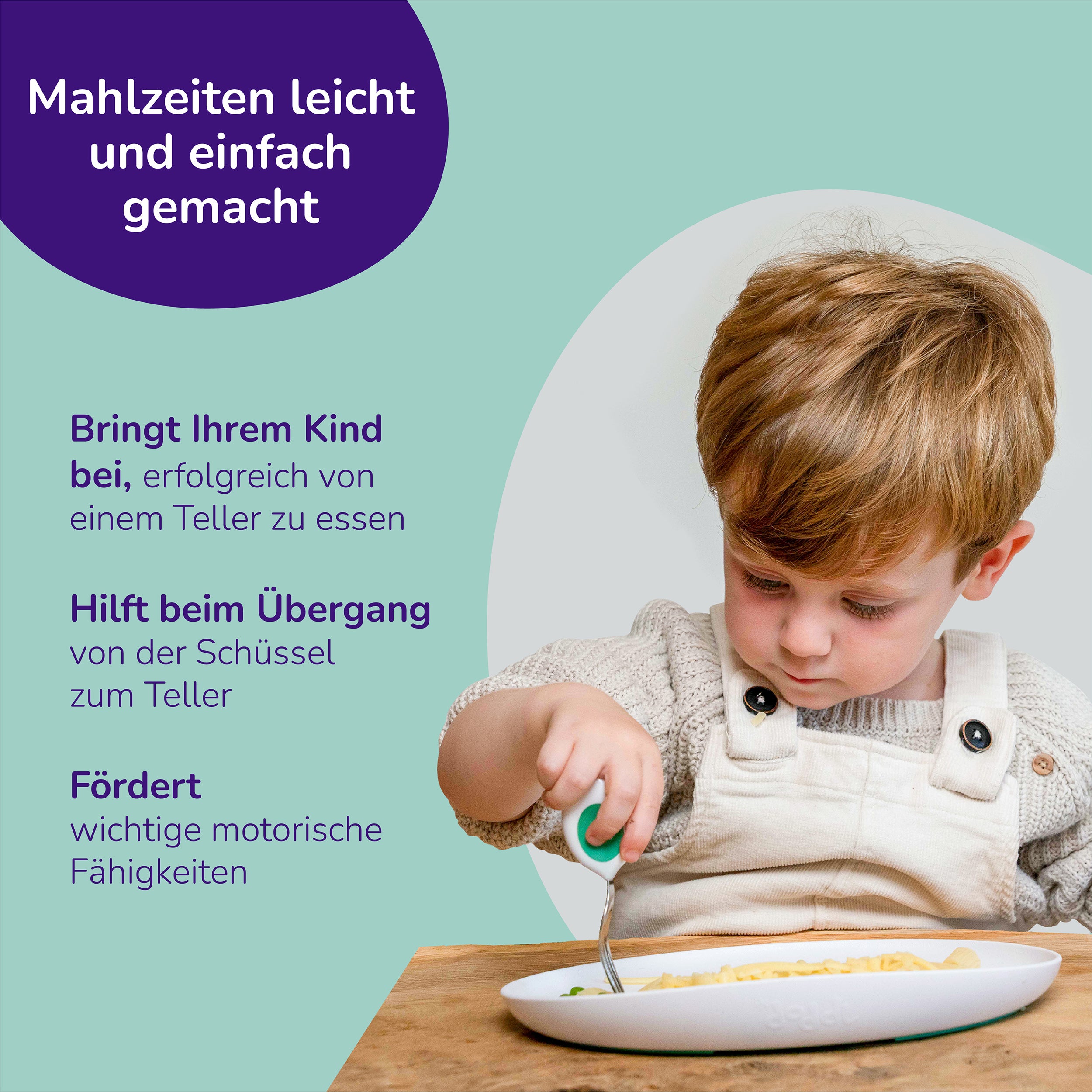 doddl Anti-Rutsch-Platte für Kleinkinder