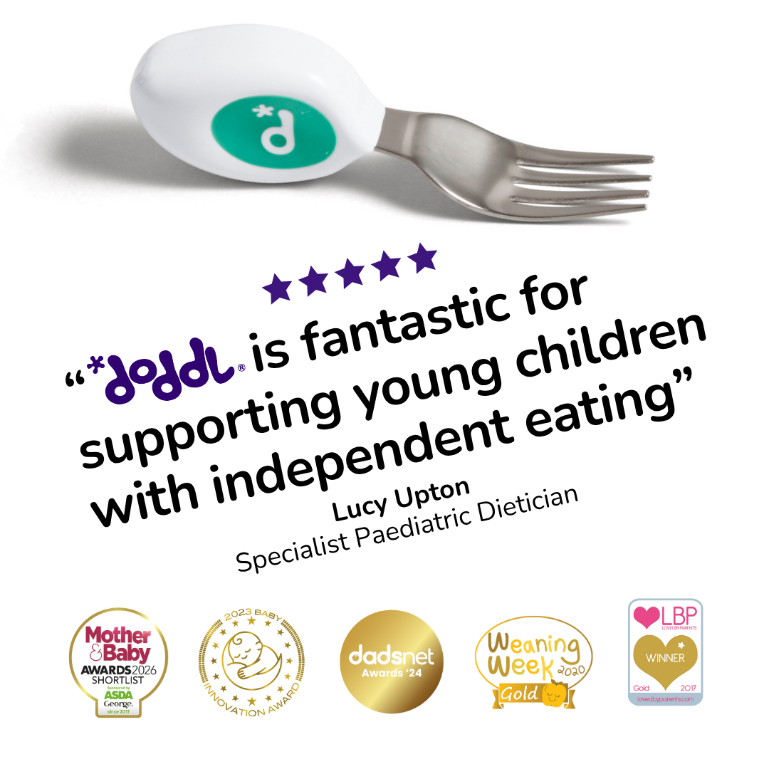 doddl toddler spoon and fork cutlery set