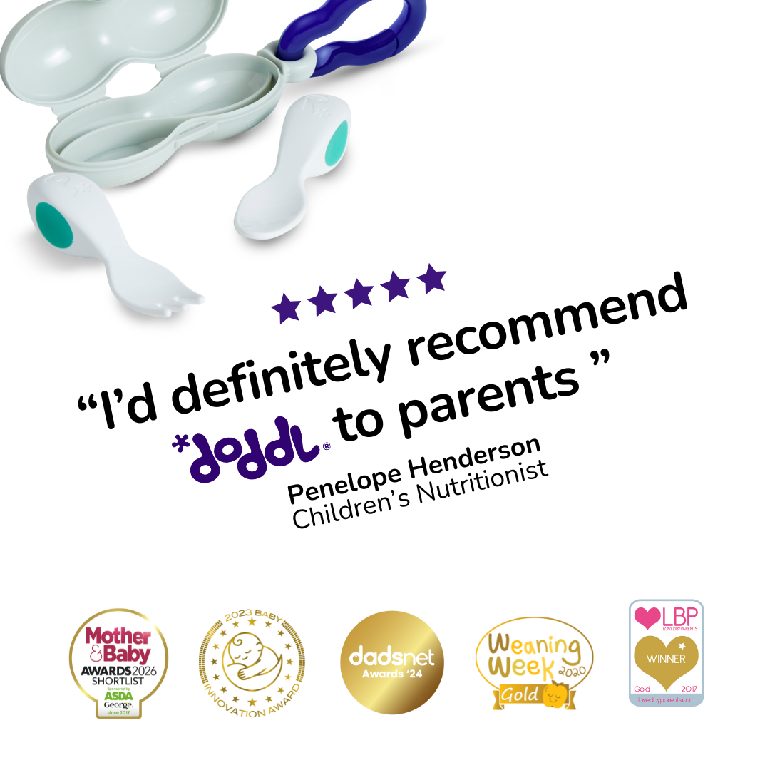 doddl baby cutlery set & case