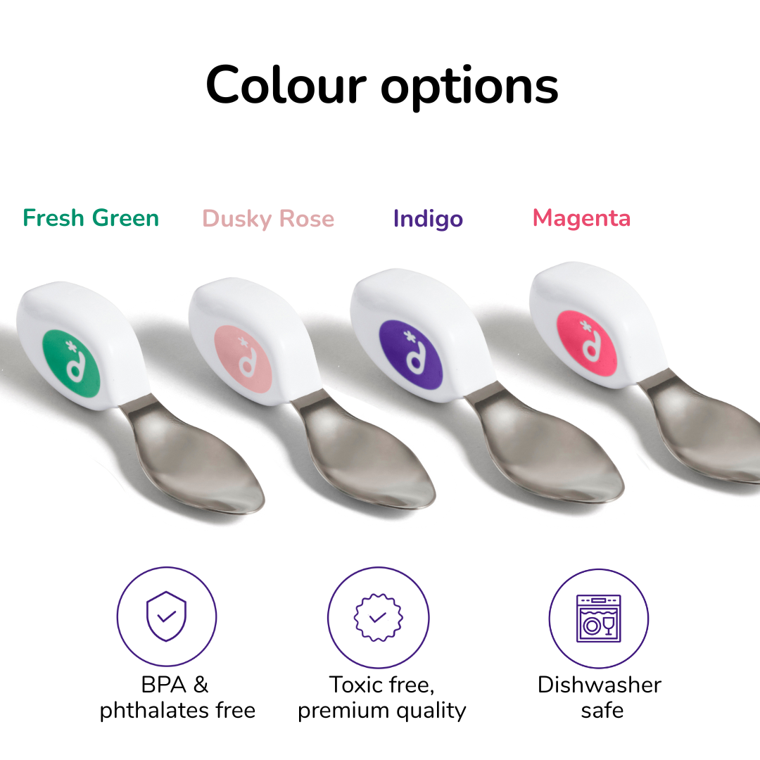 doddl toddler spoon, fork & knife cutlery set