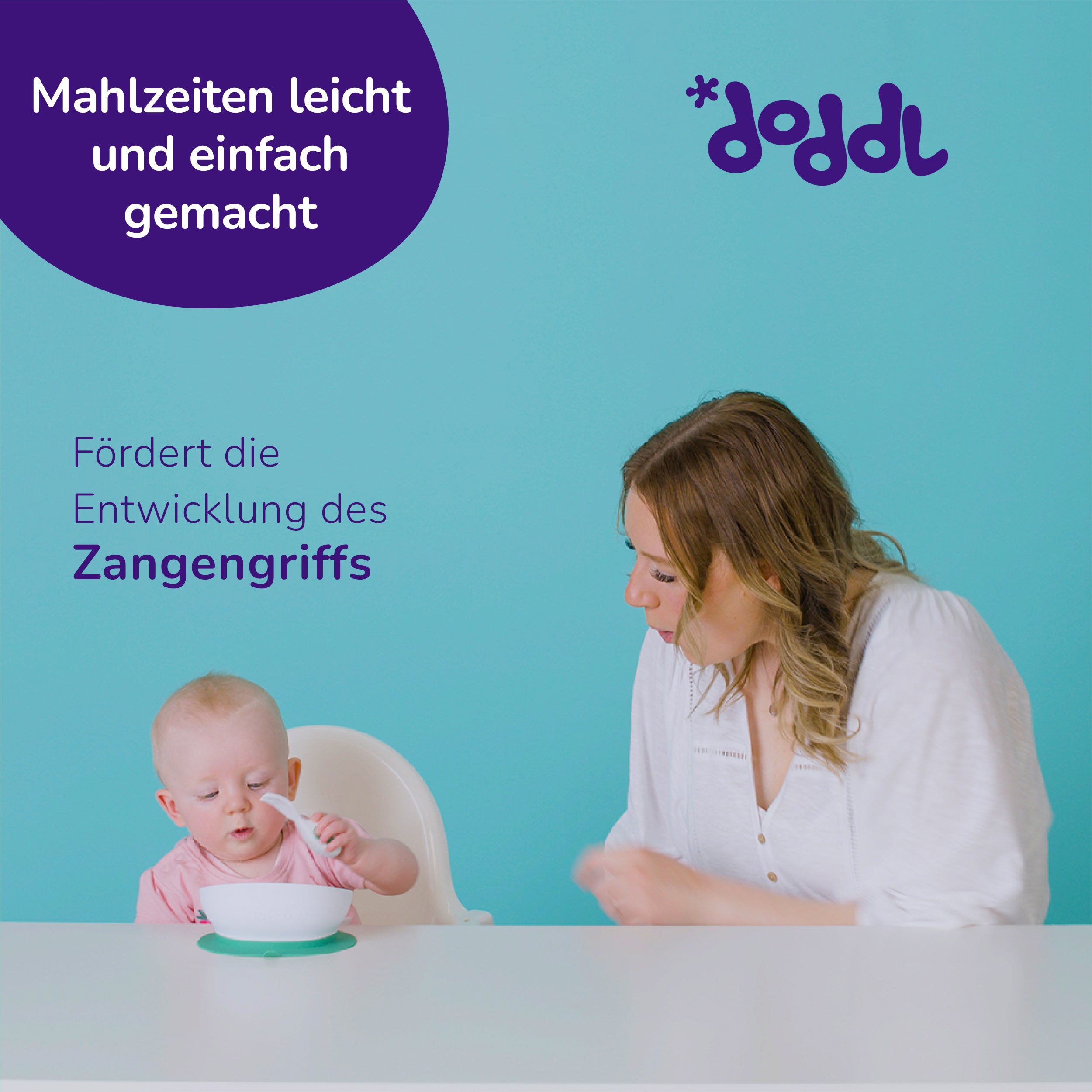 doddl-Fütterungsset für Babys und Kleinkinder