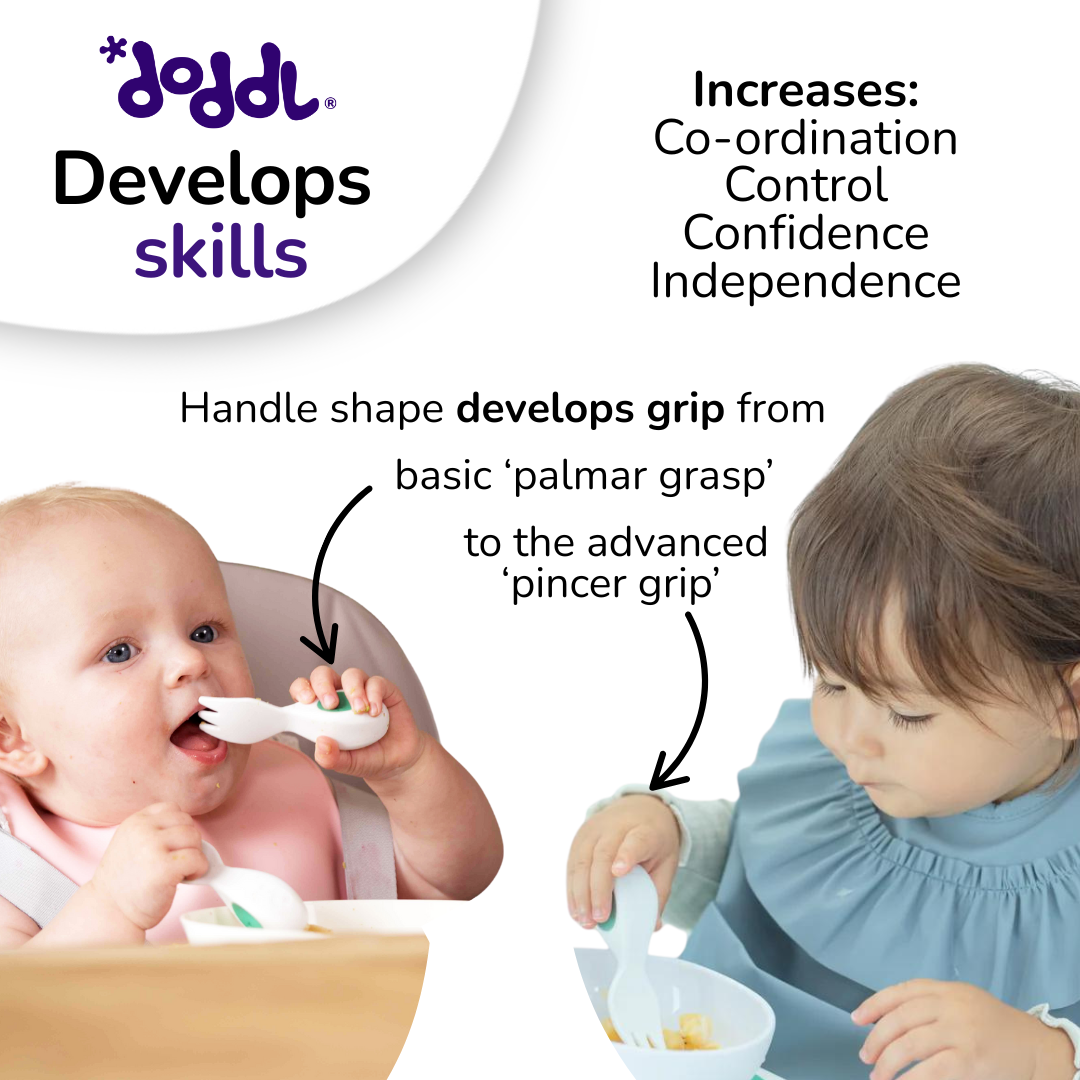 doddl baby cutlery set & case