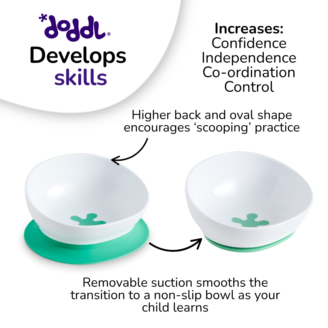 doddl 2-in-1 suction bowl
