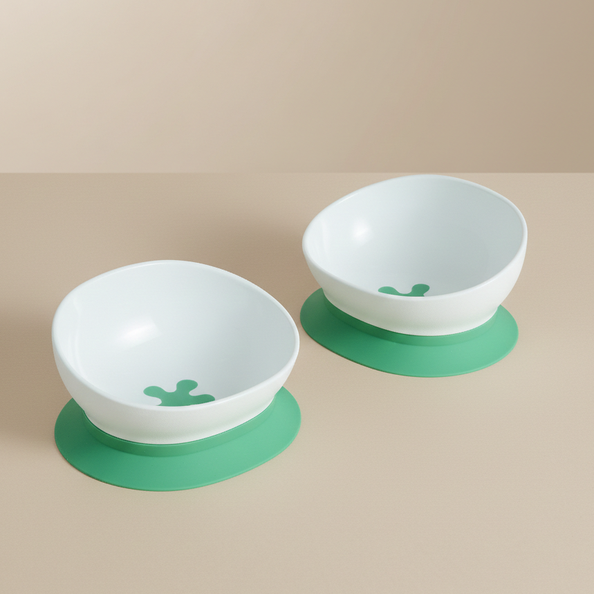 2 doddl bowls in aqua